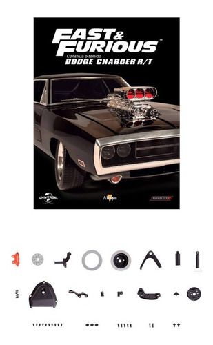 Fascículo Nº 04 Dodge Charger Rt Toretto Escala 1:8 Altaya