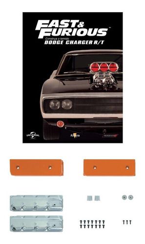 Fascículo Nº 14 Dodge Charger Rt Toretto Escala 1:8 Altaya