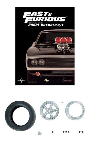 Fascículo Nº 11 Dodge Charger Rt Toretto Escala 1:8 Altaya