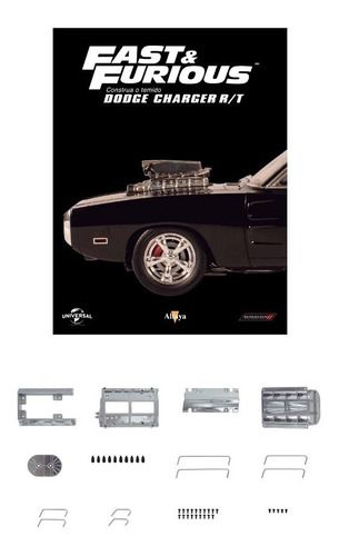 Fascículo Nº 15 Dodge Charger Rt Toretto Escala 1:8 Altaya