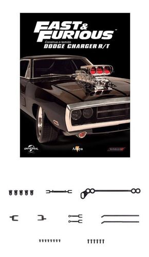 Fascículo Nº 10 Dodge Charger Rt Toretto Escala 1:8 Altaya
