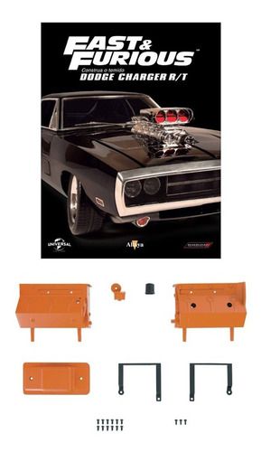 Fascículo Nº 13 Dodge Charger Rt Toretto Escala 1:8 Altaya