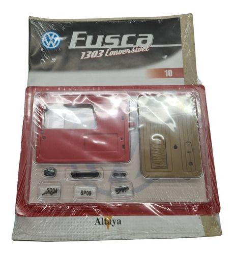 Fascículo Nº 10 Volkswagen Fusca 1303 1:8 Altaya