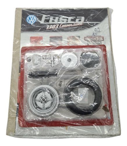 Fascículo Nº 02 Volkswagen Fusca 1303 1:8 Altaya
