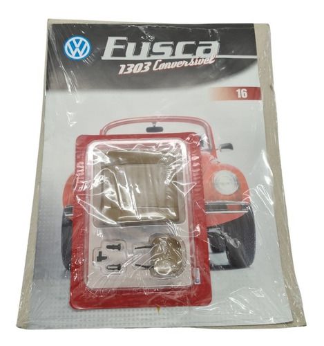 Fascículo Nº 16 Volkswagen Fusca 1303 1:8 Altaya
