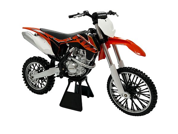 Miniatura Moto Cross KTM 450 SXF NewRay Escala 1:6