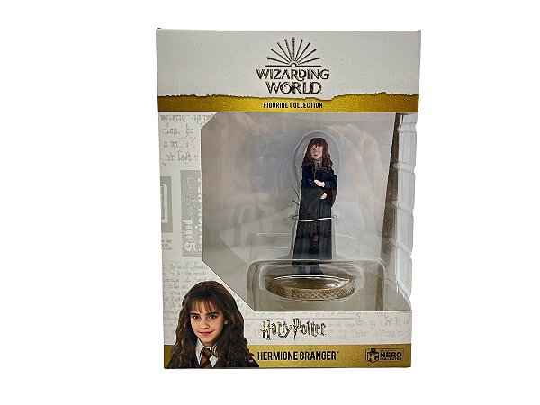 Miniatura Boneco Hermione Harry Potter Eaglemoss 1:16