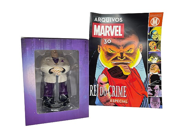 Miniatura Marvel Rei do Crime Eaglemoss