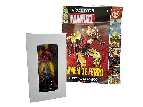 Miniatura Marvel Homem de Ferro Eaglemoss