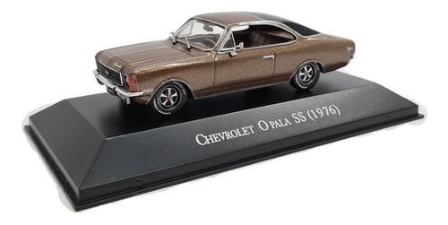 Miniatura Chevrolet Opala Ss Marrom Customizado Metal 1:43