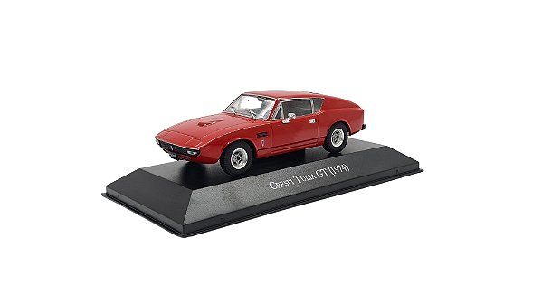 Miniatura Crespi Tulia GT 1974 Coleção Argentina Metal 1/43