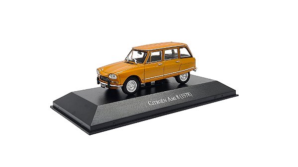 Miniatura Citroen Ami 8 1978 Coleção Argentina Metal 1/43