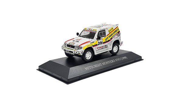 Miniatura Mitsubishi Pajero Evo Rally Dakar Metal 1:43