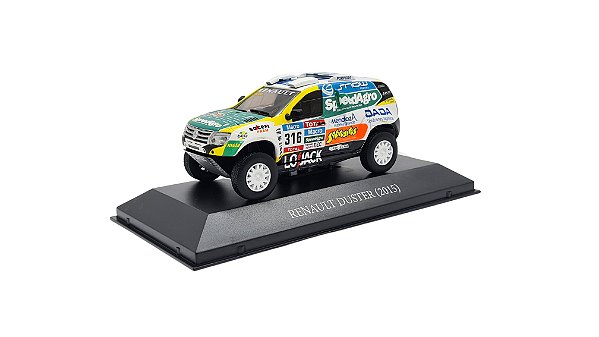 Miniatura Renault Duster 2015 Rally Dakar Metal 1:43