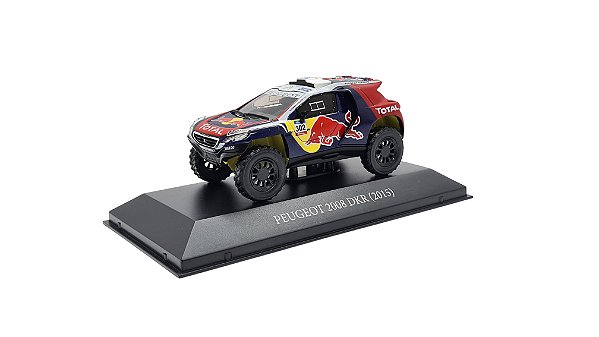 Miniatura Peugeot 2008 DKR 2015 Rally Dakar Metal 1:43