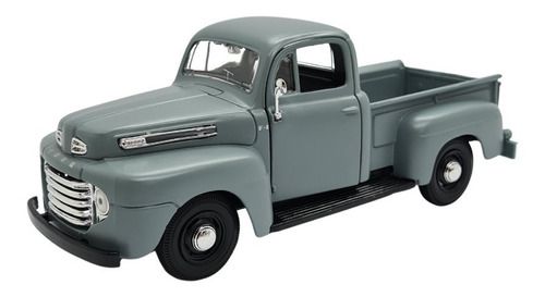 Miniatura Ford F1 Pickup 1948 Cinza Fosco Maisto Metal 1:25