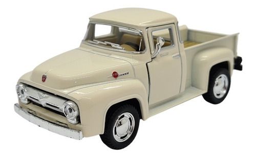 Miniatura Ford F100 Pickup Bege Metal 1:38