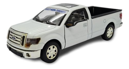 Miniatura Ford F150 Branco Metal Escala 1:32