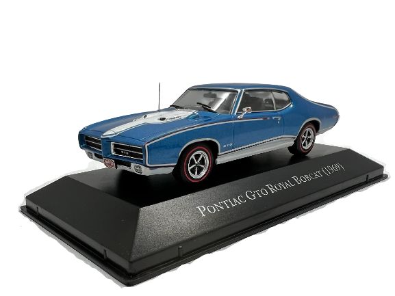 Miniatura Pontiac GTO Bobcat 1969 Coleção American Nº48 1/43