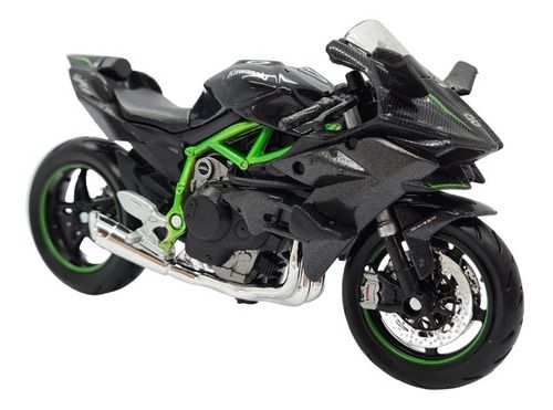Miniatura Moto Kawasaki Ninja H2 R Metal 1:18