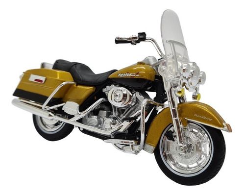 Miniatura Moto Harley Davidson Flhr Road King 1999 1:18