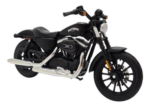 Miniatura Moto Harley Davidson Sportster Iron 883 2014 1:18