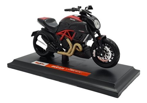 Miniatura Moto Ducati Diavel Carbon Metal 1:18