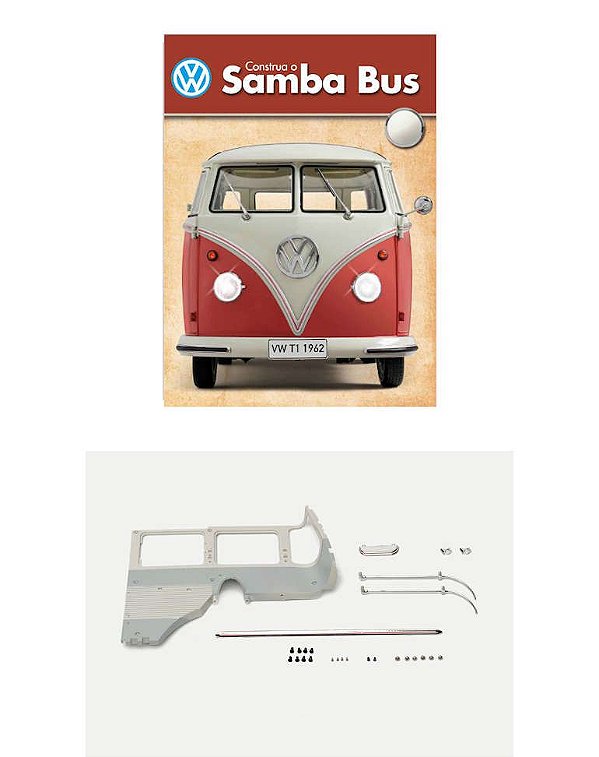 Fascículo Nº 109 Volkswagen Kombi Samba Bus 1:8 Altaya
