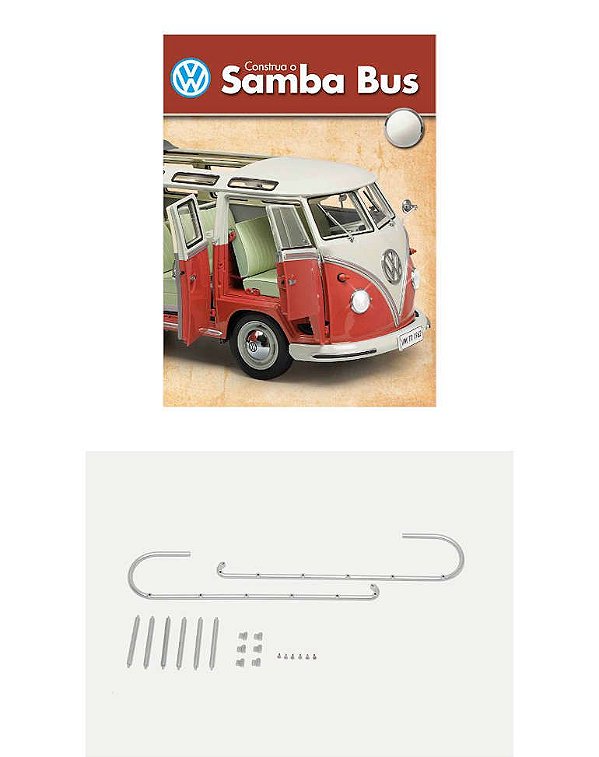 Fascículo Nº 118 Volkswagen Kombi Samba Bus 1:8 Altaya