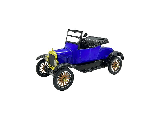 Miniatura Ford Model T 1925 2 Portas Sem Capota Metal 1:24