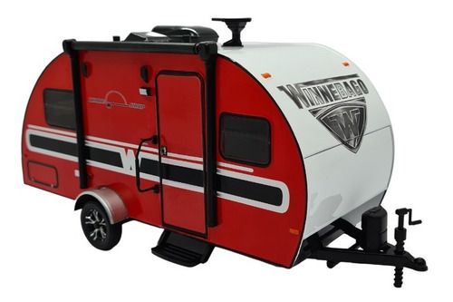 Miniatura Trailer Reboque Winnie Drop 2017 Greenlight 1:24