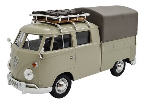 Miniatura Volkswagen Kombi T1 Pickup Metal 1:24