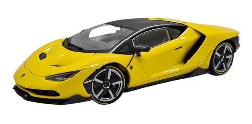 Miniatura Lamborghini Centenario Amarelo Metal Maisto 1:18