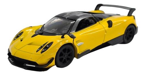 Miniatura Pagani Huayra Bc 2016 Amarelo Metal 1:38