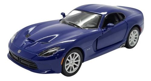 Miniatura Dodge Viper Gts 2013 Azul Metal 1:36