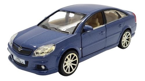 Miniatura Opel Vectra Azul Metal 1:32
