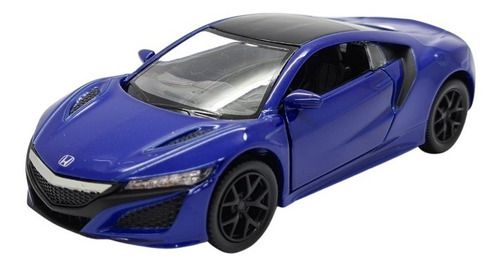 Miniatura Honda Nsx Metal Rmz Azul 1:36