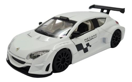 Miniatura Renault Sport Megane Trophy Branco Metal 1:32