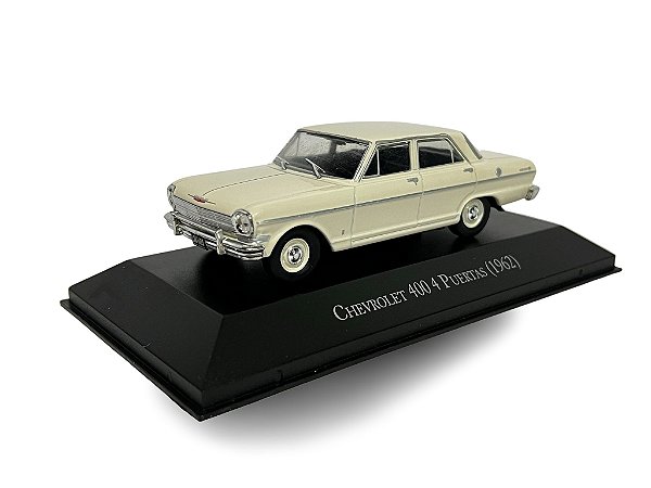 Miniatura Chevrolet 400 1962 Coleção Argentina Metal 1:43