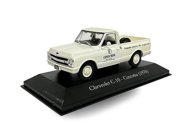 Miniatura Chevrolet C10 1970 Coleção Argentina Metal 1:43