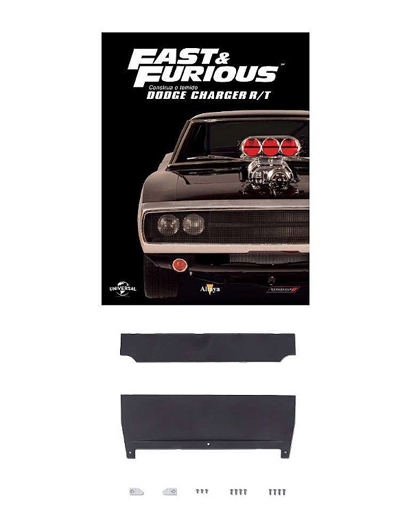 Fascículo Nº 101 Dodge Charger Rt Toretto Escala 1:8 Altaya