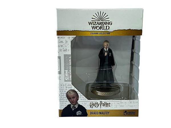 Miniatura Boneco Draco Malfoy Harry Potter Eaglemoss 1:16