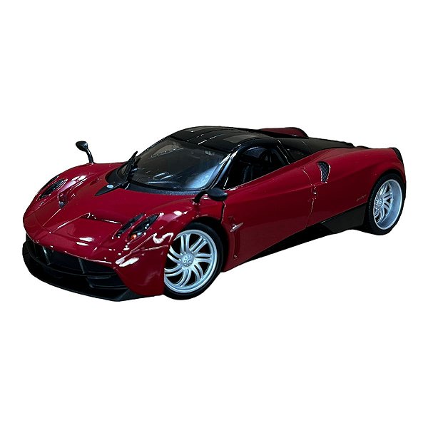 Miniatura Pagani Huayra Bordô Welly Metal 1:24