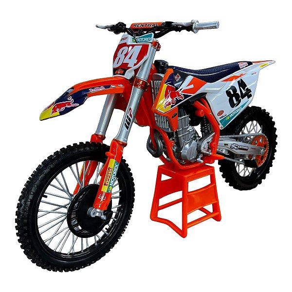 Miniatura Moto Cross KTM 450 Jeffrey Herlings 84 Maisto 1:6