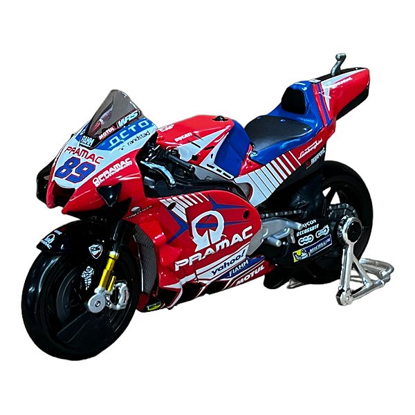 Miniatura Moto Ducati GP 2021 89 Jorge Martin 1:18