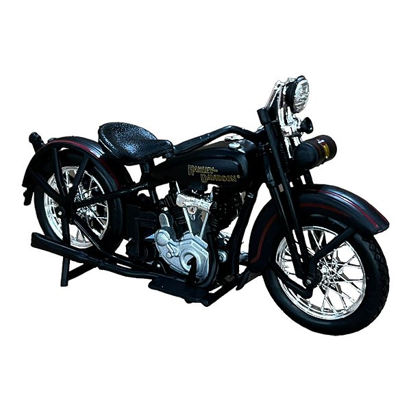 Miniatura Moto Harley Davidson JDH Twin Cam 1928 1:18