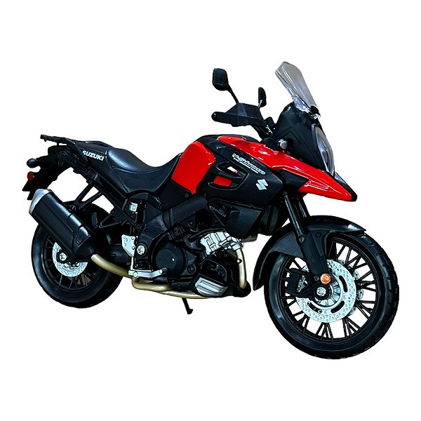 Miniatura Moto Suzuki V-Strom Maisto 1:12
