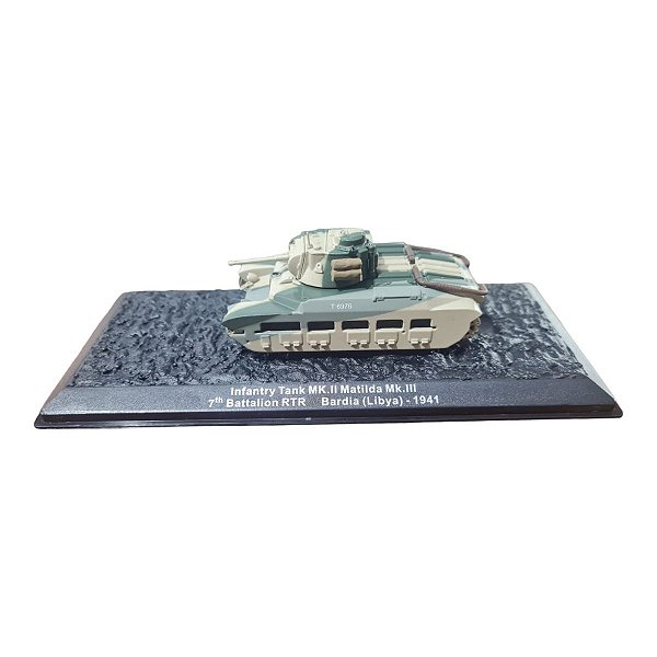 Miniatura Caminhão Tanque De Guerra Nº 36 1941 1:72