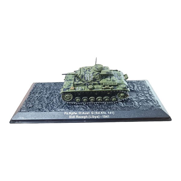 Miniatura Caminhão Tanque De Guerra Nº 50 1941 1:72