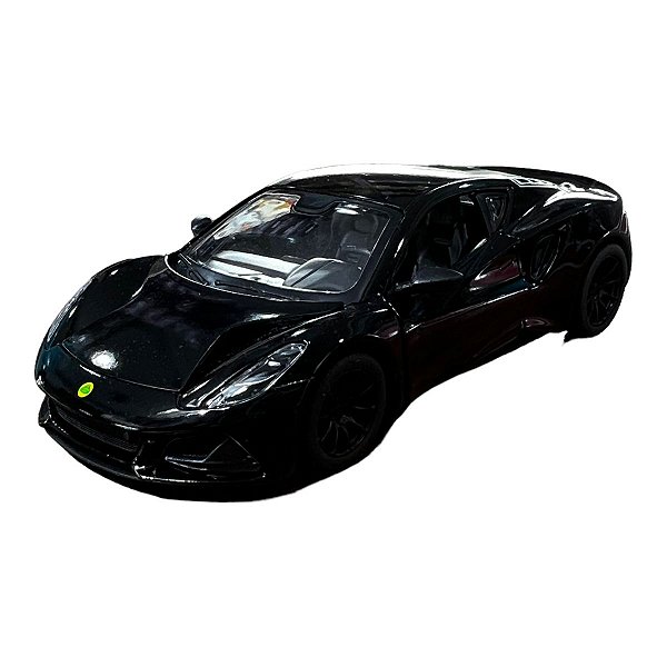 Miniatura Lotus Emira Preto Kinsmart 1:34